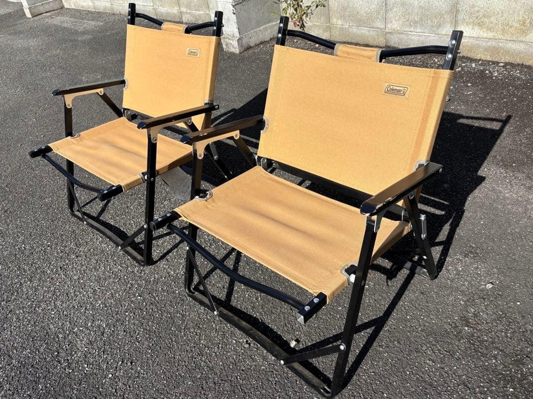 【2脚セット】Coleman コールマン コンパクトフォールディングチェア