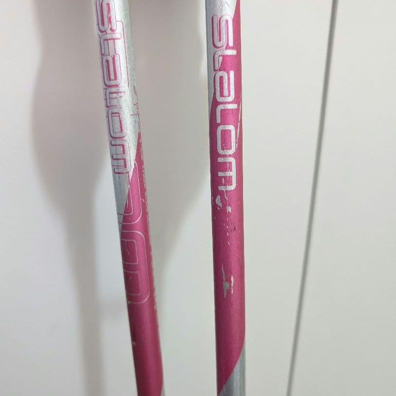 ロシニョール　ジュニア　スキー板 128㎝　ポール 84㎝　スキーケース付