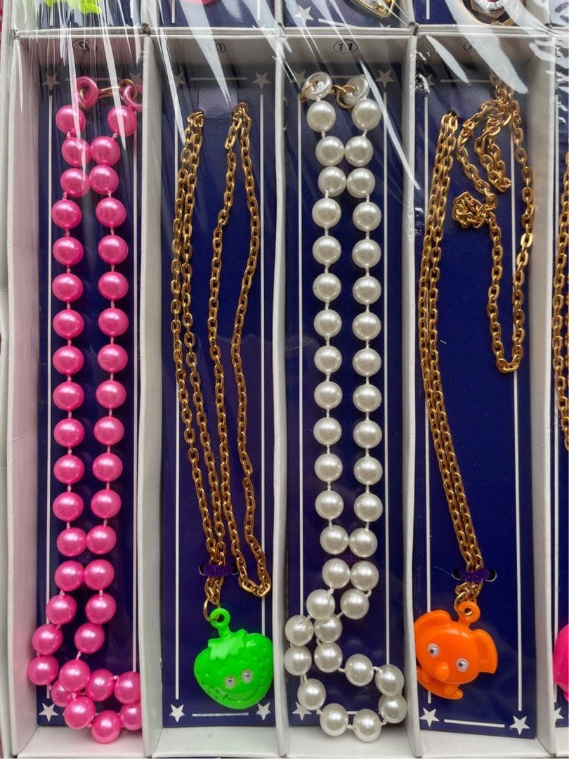 昭和レトロ　当てくじ　アクセサリーセット　指輪　ネックレス