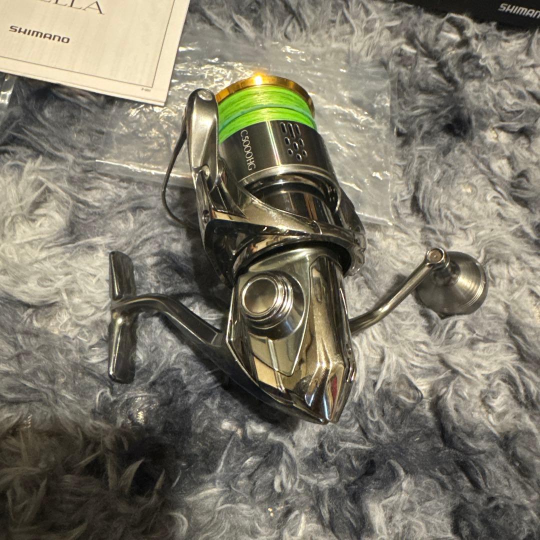 シマノ　18ステラc5000HG & 予備スプール