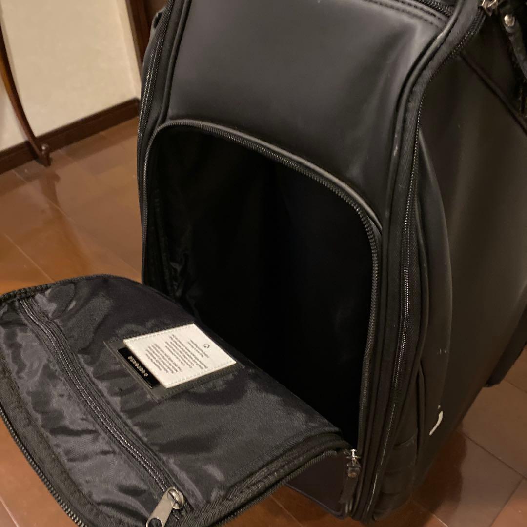 Vessel ブラック キャディバッグ