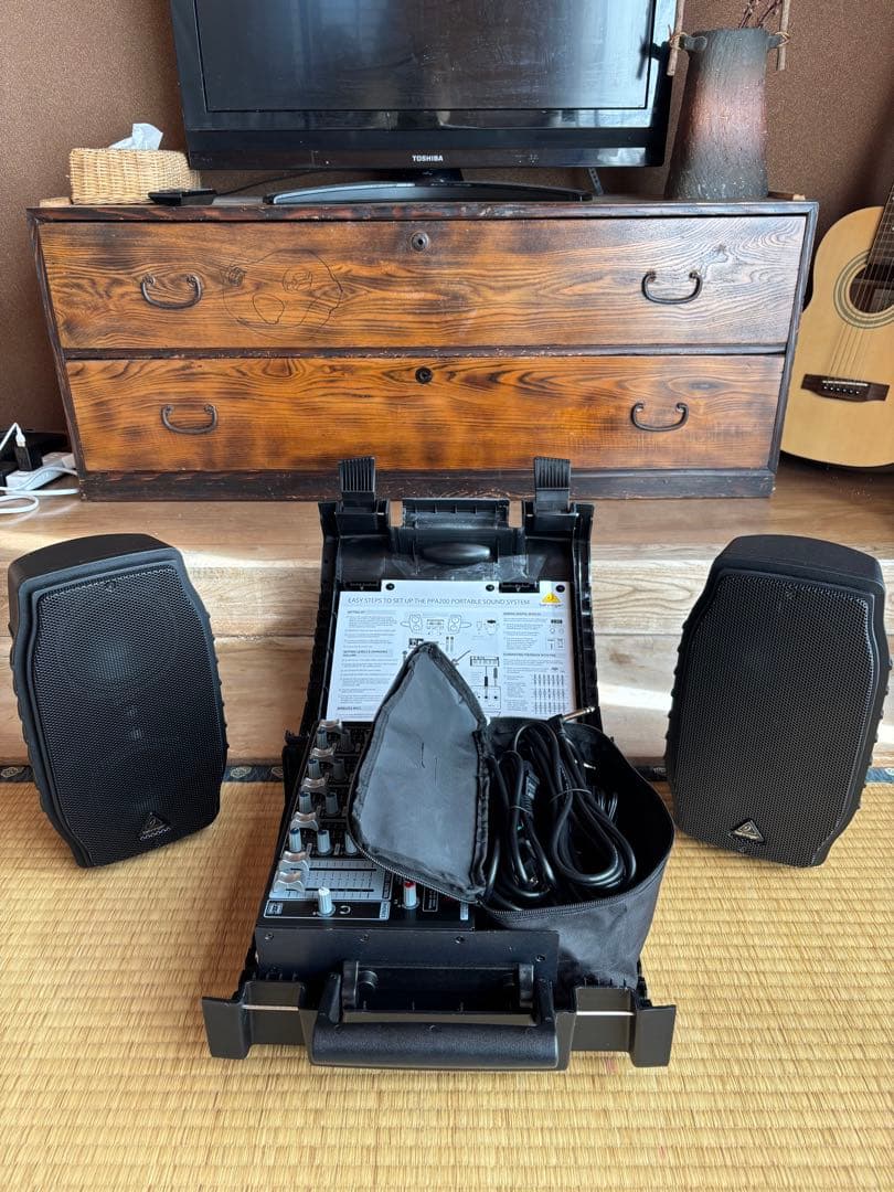 値下げ！ベリンガーPPA200簡易PA&BOSSダイレクトボックス