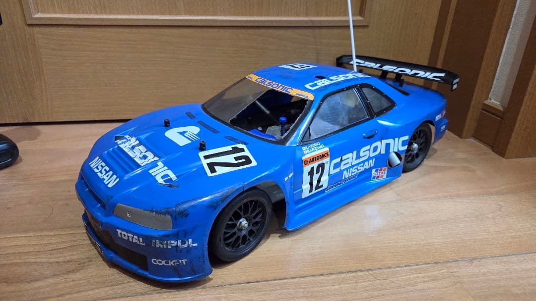 タミヤ TG10 エンジンカー 中古 エンジン 始動 メカ調整済み