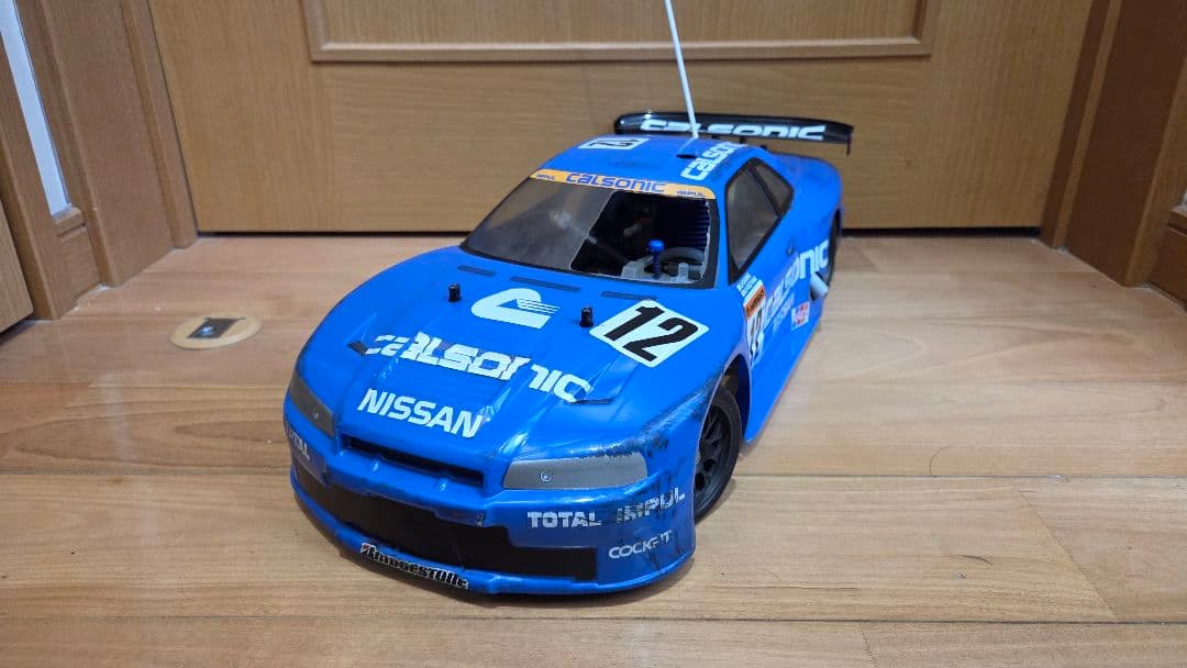 タミヤ TG10 エンジンカー 中古 エンジン 始動 メカ調整済み