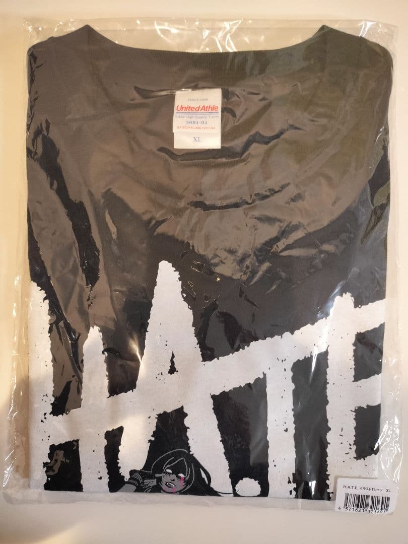STARDOM HATE イラストTシャツ XLサイズ