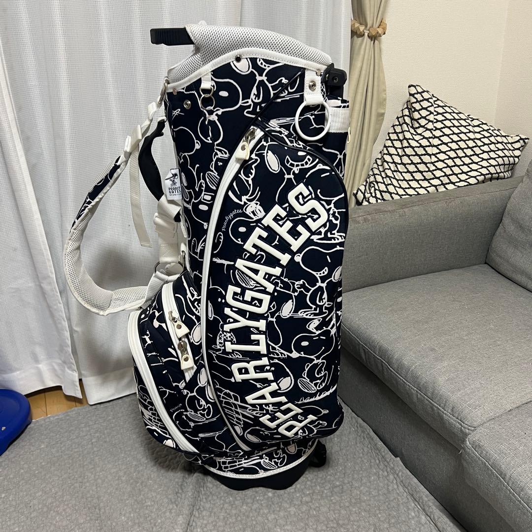 パーリーゲイツ　スヌーピー限定コラボ　スタンド式キャディバッグ