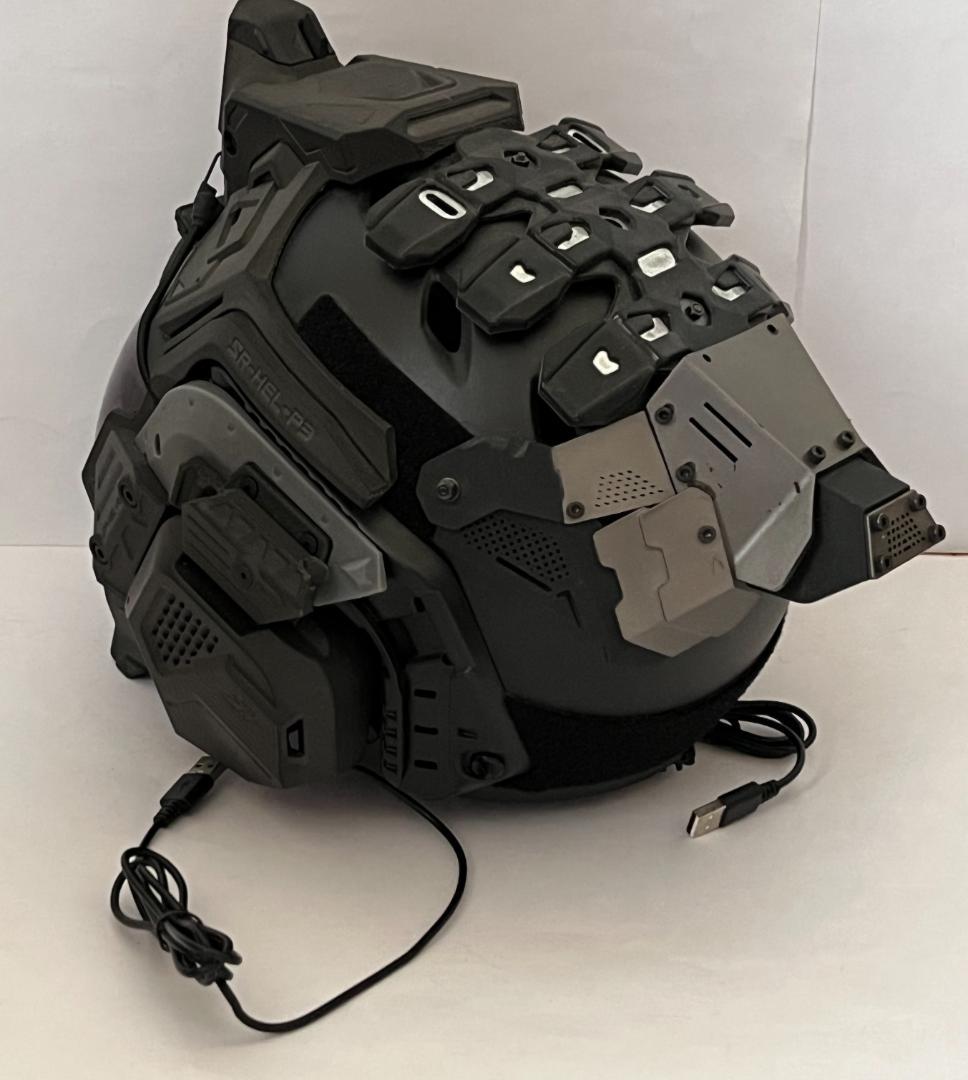 SRU SR-HEL-P3 タクティカルヘルメット 装飾パーツ付 FAN付