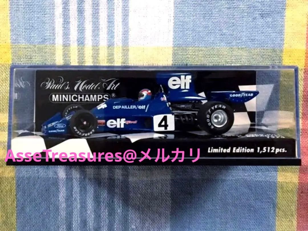 ミニチャンプス 1/43 ティレル・フォード 007 パトリック・ドゥパイエ