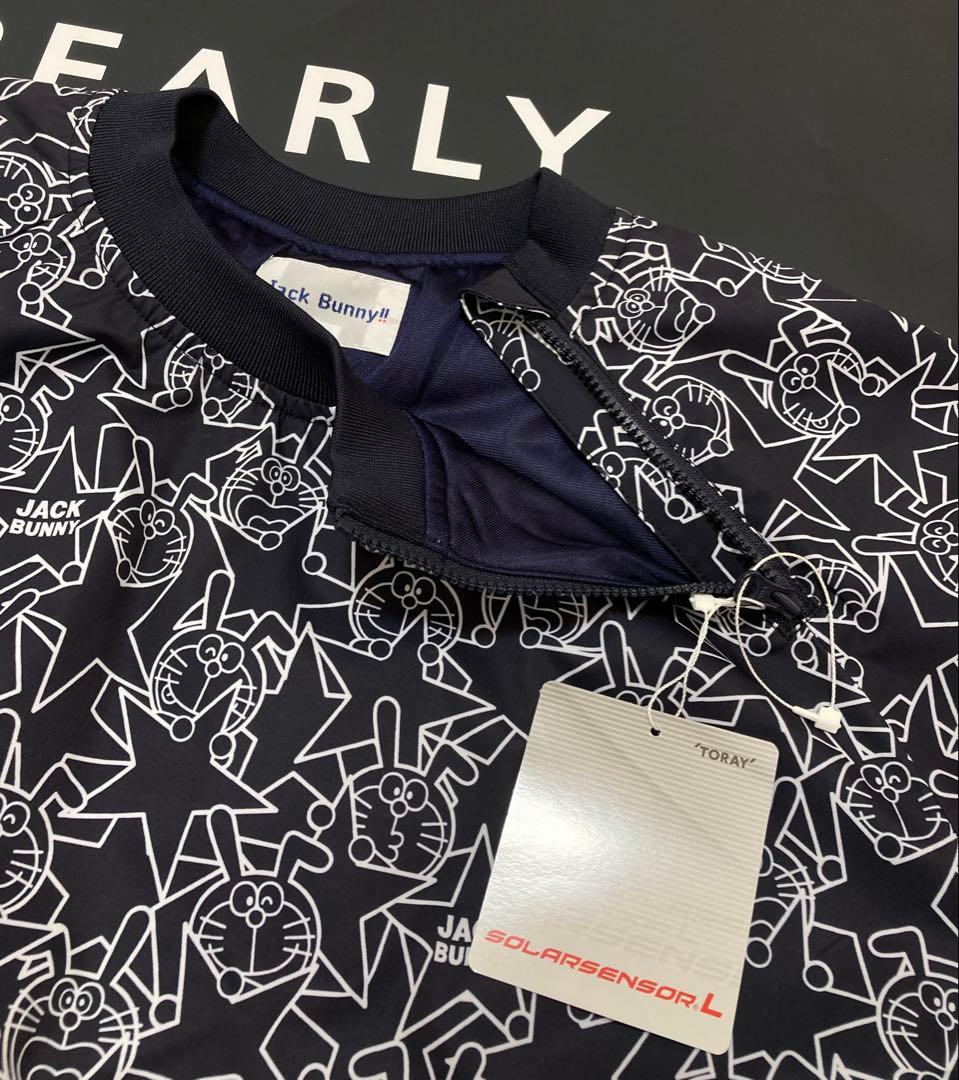 新品 ジャックバニー ドラえもん ラミネートタフタ中綿スニードジャック（4）M紺