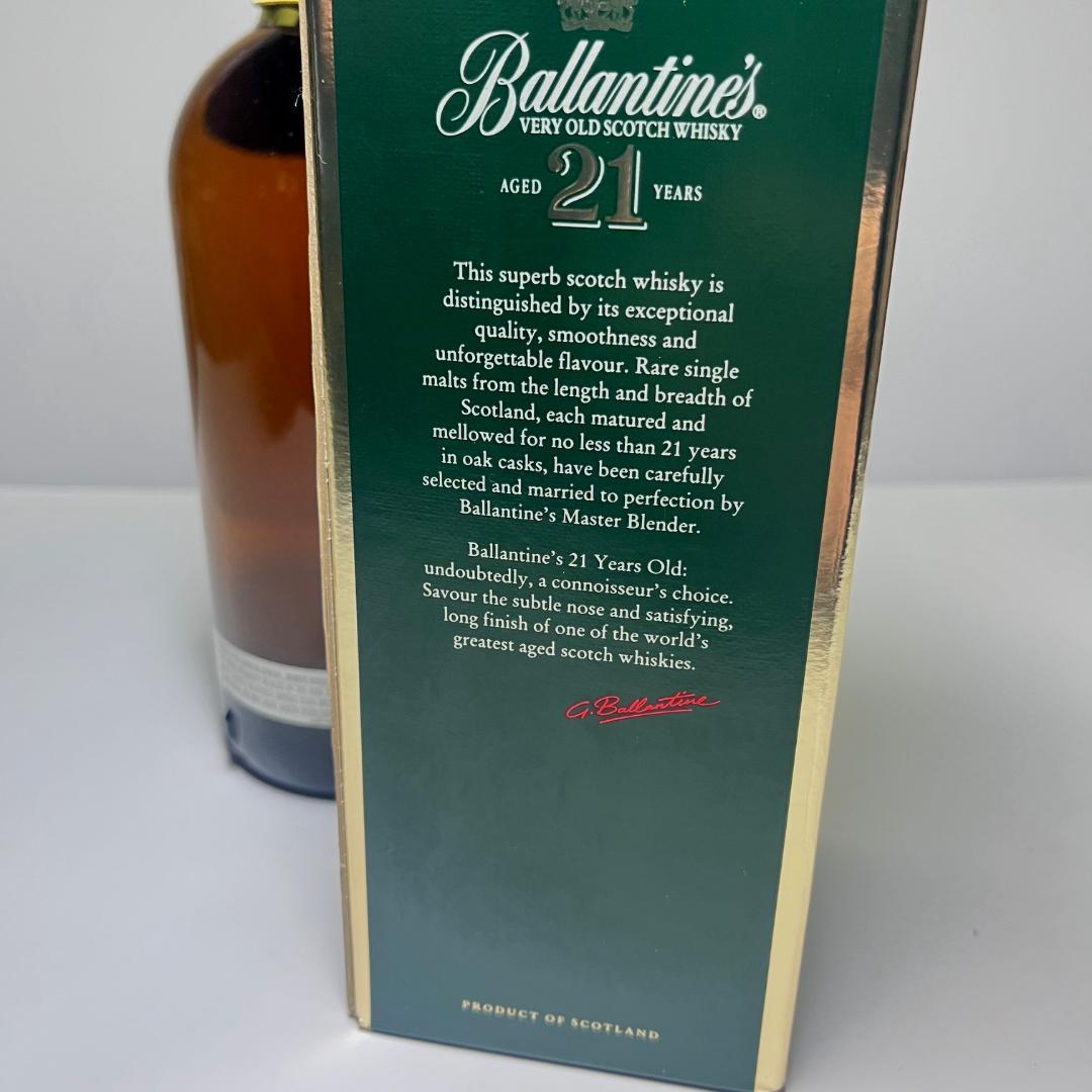 ★未開栓★Ballantine's★バランタイン 21年 43度 700ml★