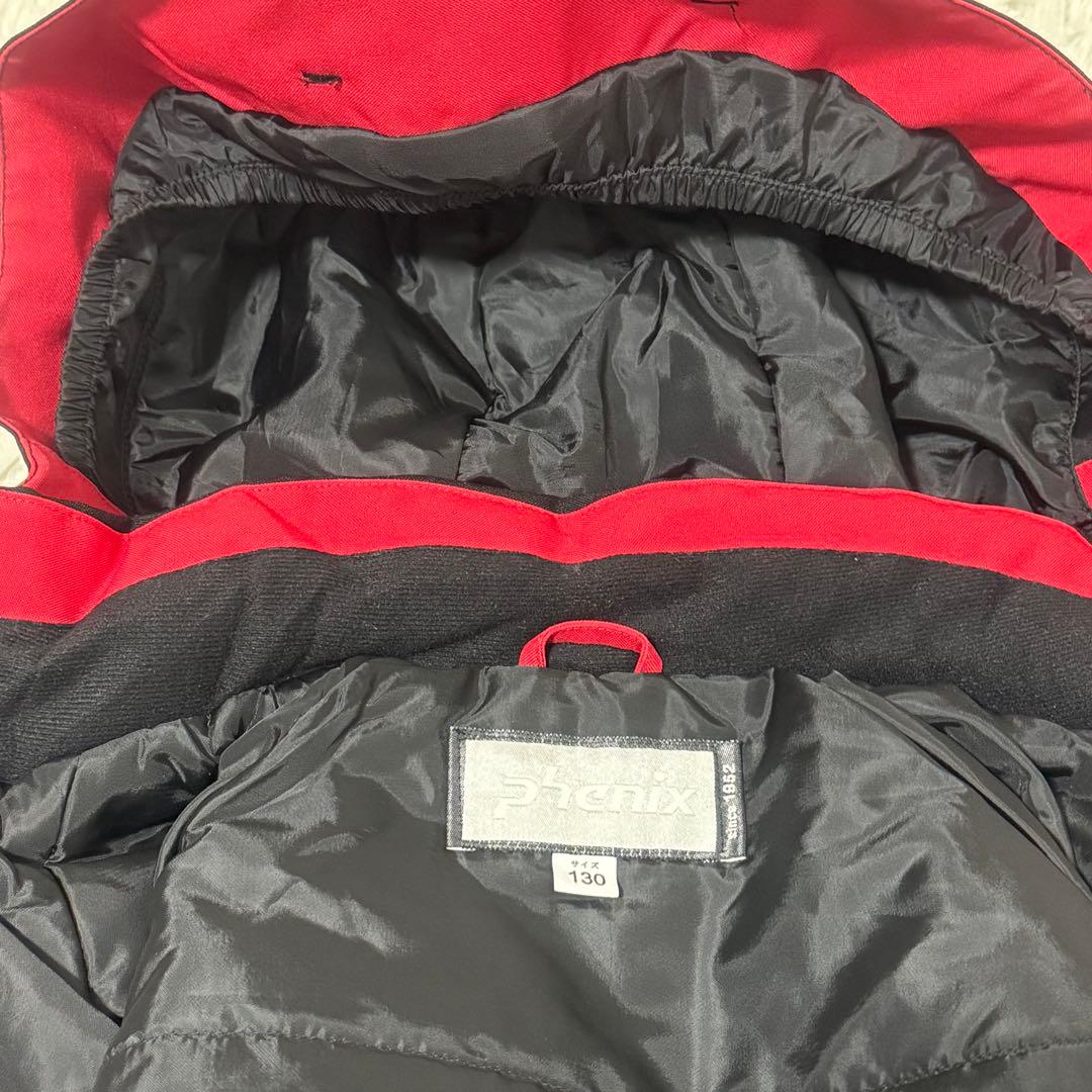 【美品】フェニックス スキーウェア サイズ130 フード 2way 洗える
