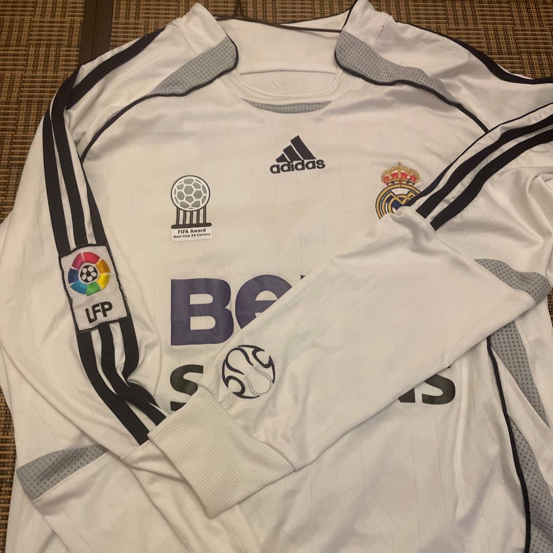 ベッカム　adidas レアル・マドリード　サッカー　ユニフォーム