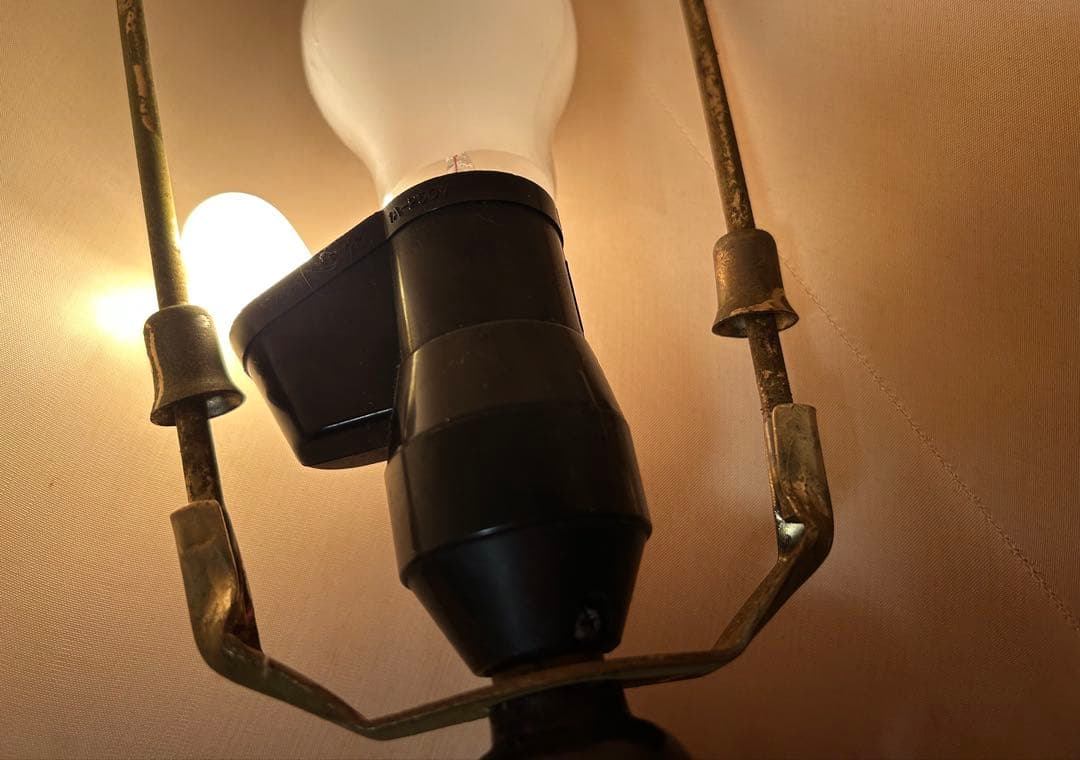 ヨーロッパ　フランスアンティーク　ヴィンテージvintage ランプシェイド陶器