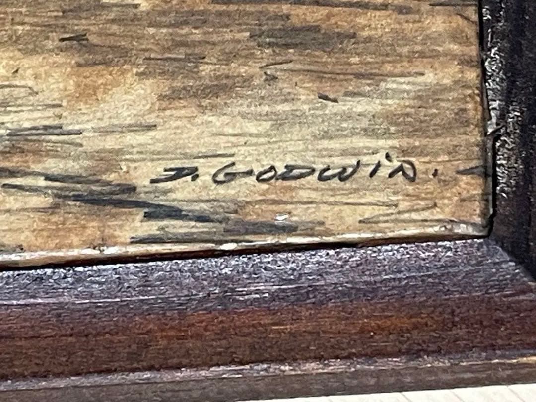 DELTA QUEEN 木版画 約19cm x 24cm