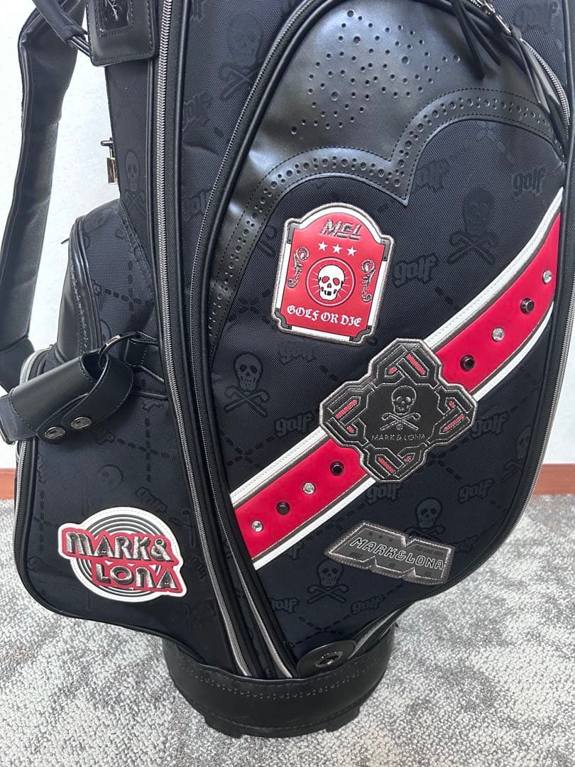 購入前にコメント必須 MARK & LONA キャディバッグ ゴルフバック