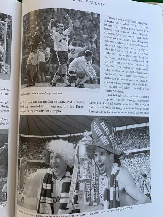 ハーツ(スコットランド・プレミア)公式・ヒストリーブック