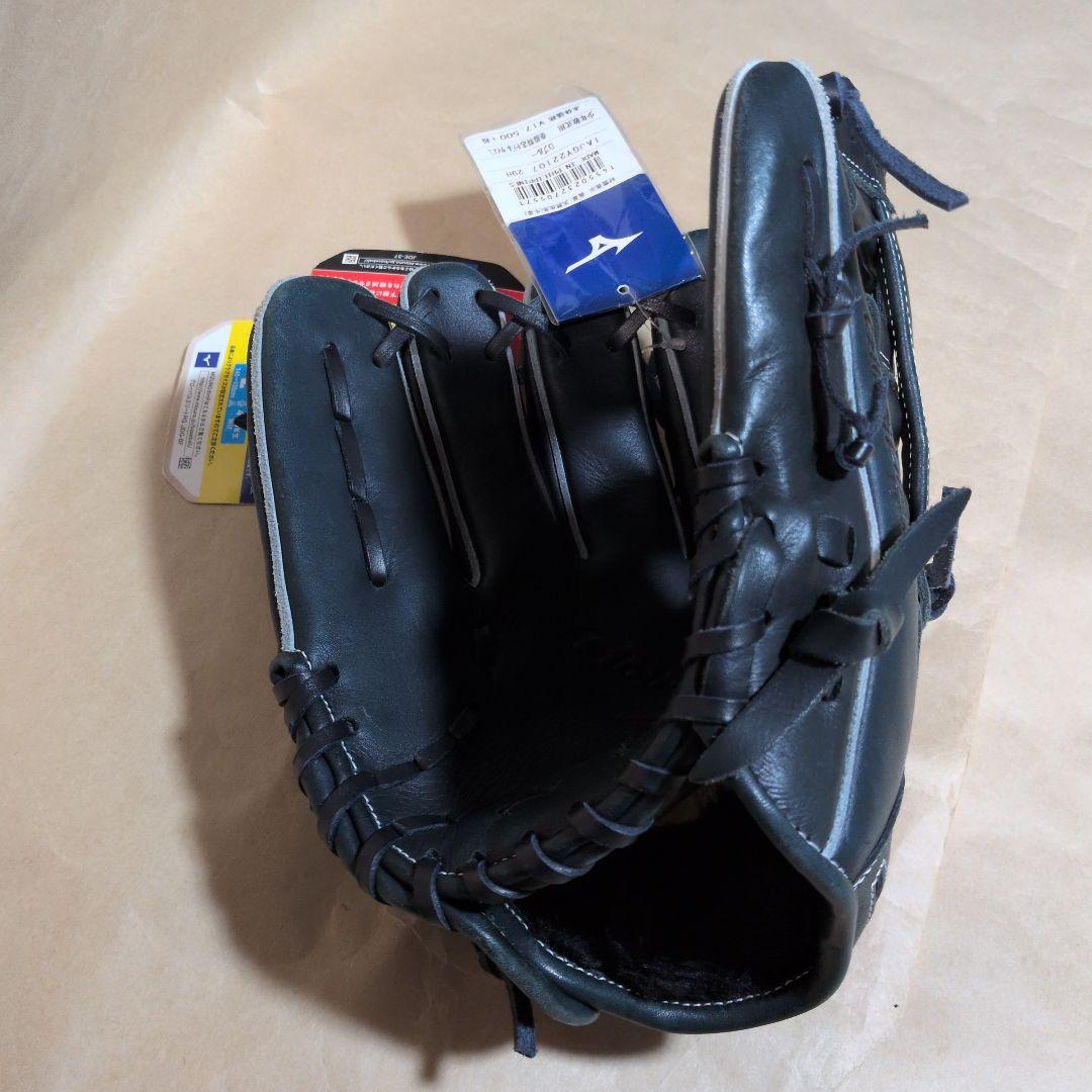 ミズノ:少年軟式グラブ:左投げ用:外野手:桑原将志モデル:サイズL:色グリーン系