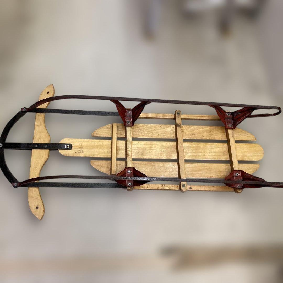 yo-132 【レア】SPEEDAWAY 木製ヴィンテージソリ