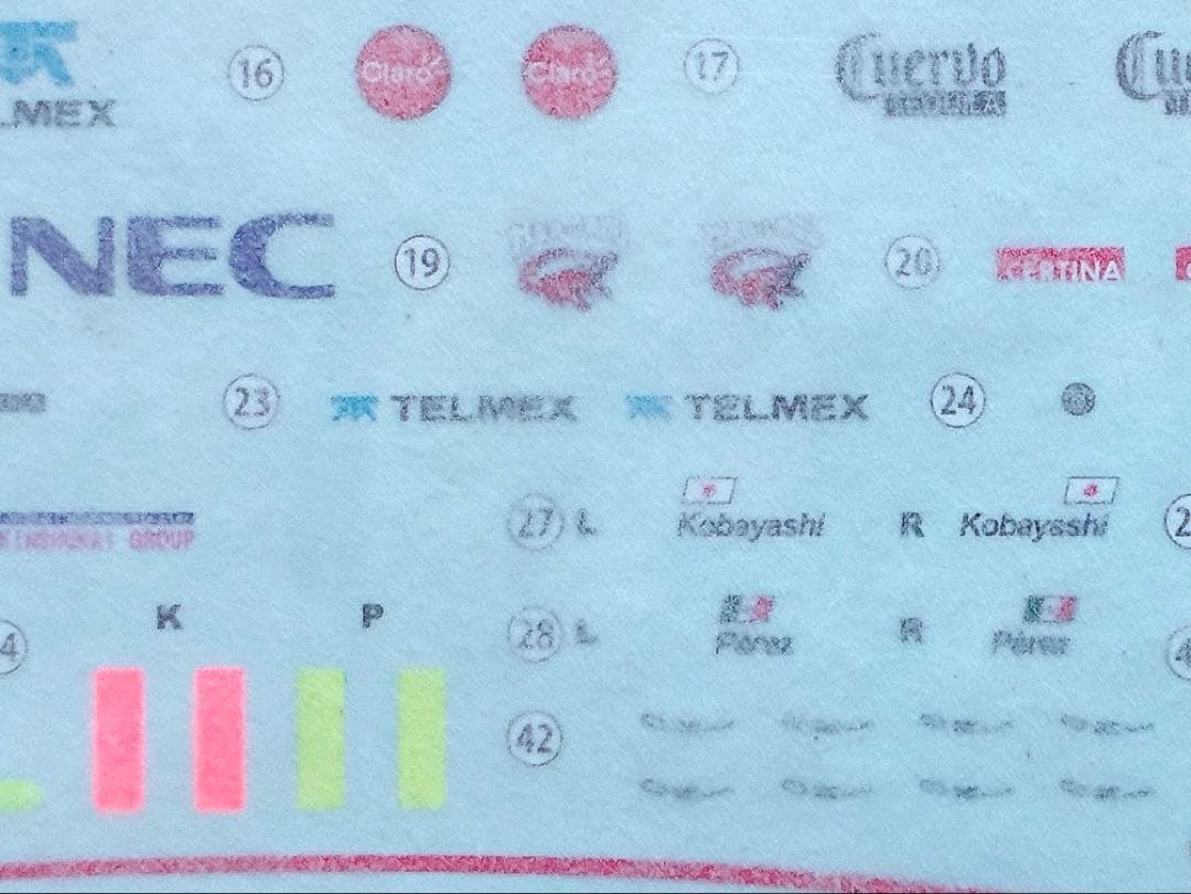 フジミ 1/20 ザウバー C30 日本GP仕様 w/カルトグラフデカール