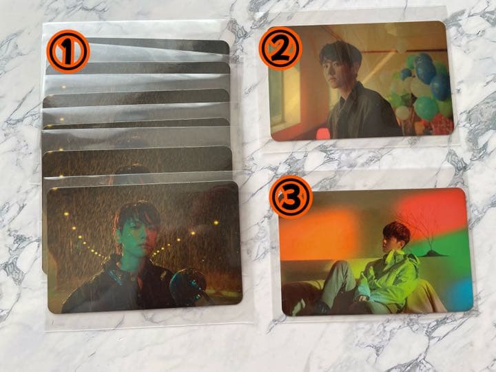 EXO Bambi ベッキョン トレカ