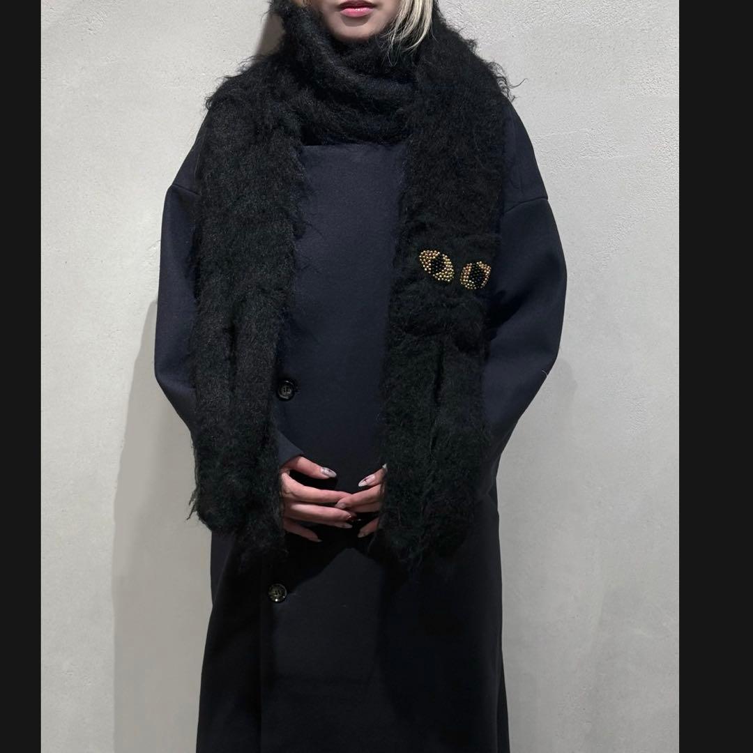 有村竜太朗　thecloset 黒猫マフラー　定価24000円