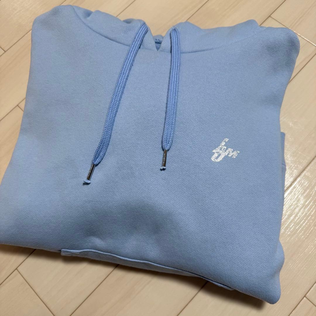 中島健人 I AM:U FC限定 フーディー パーカー ライトブルー small