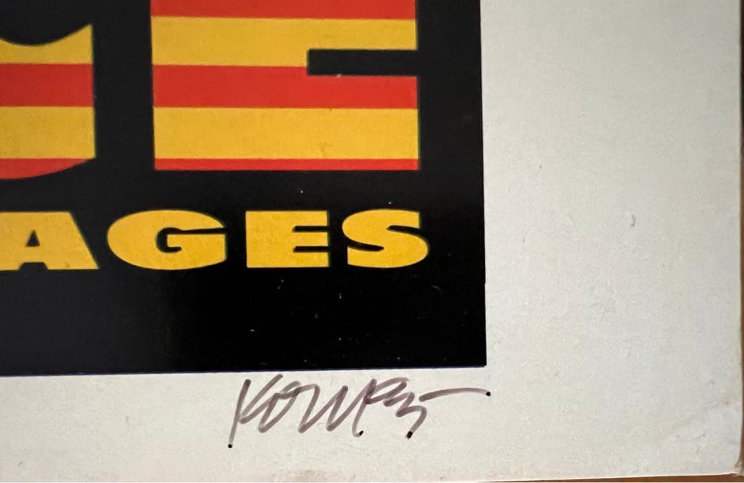 KOZIK ×JAWBREAKERシルクスクリーン ポスター