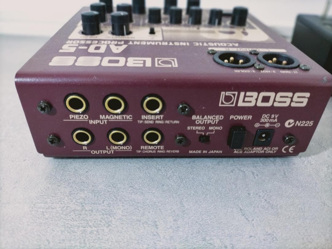 Boss AD-5 アダプター付き