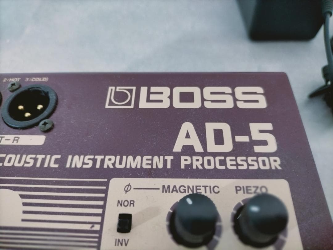 Boss AD-5 アダプター付き