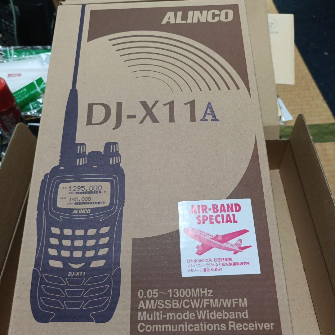 アルインコ　DJ-X11A　広帯域受信機　オプション2点付