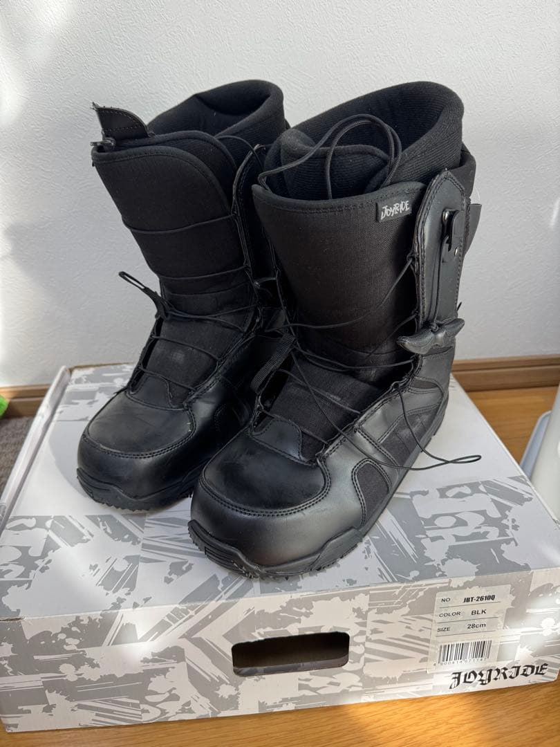 オコ浜 JOY RIDE スノーボードブーツ US 10 ブラック