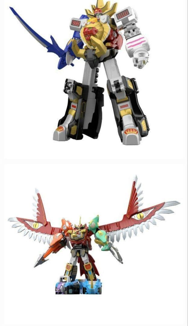 【最終価格】SMP 百獣合体『ガオキング&ガオイカロスセット』