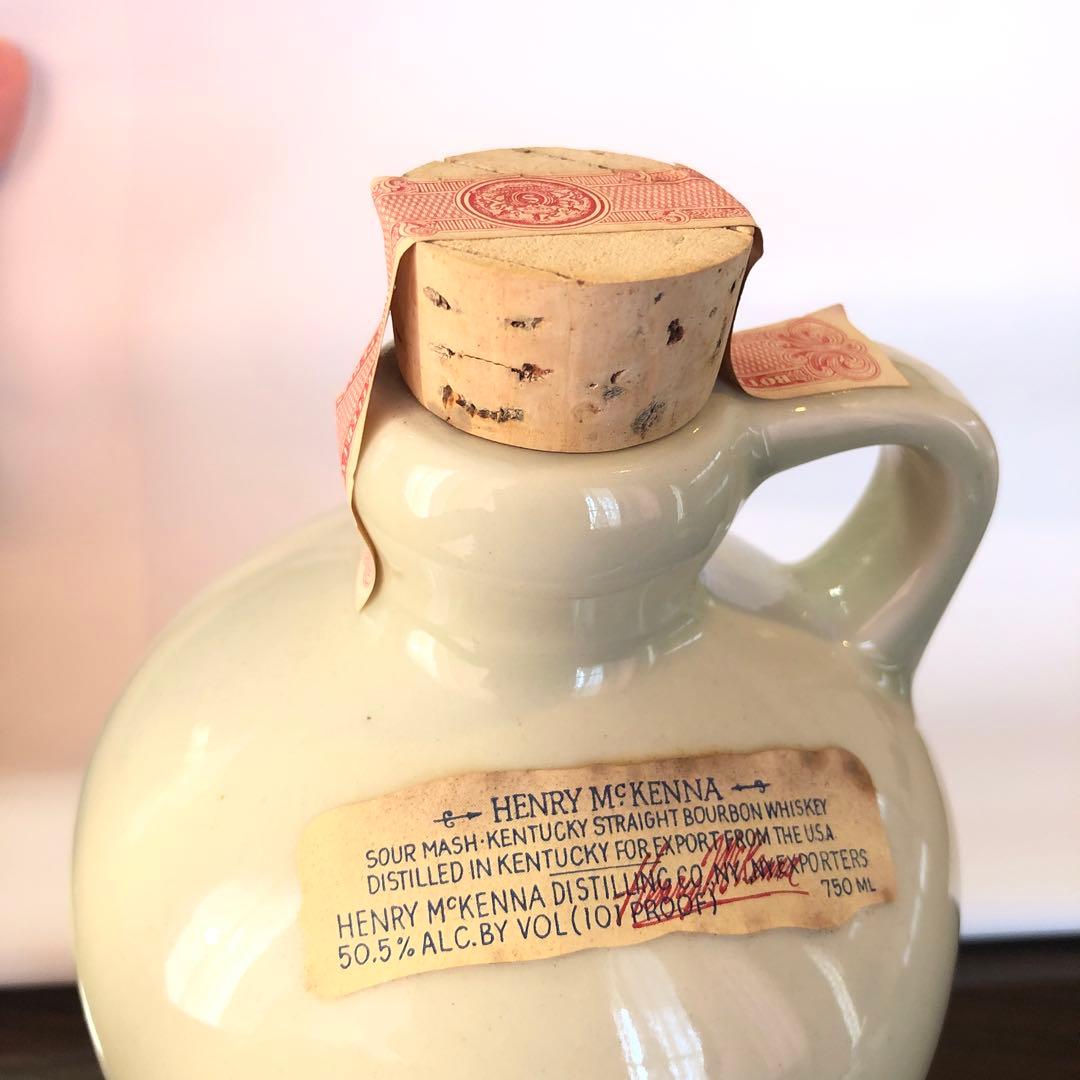 未開封 Henry McKenna 10年 シングルバレル 陶器　101プルーフ