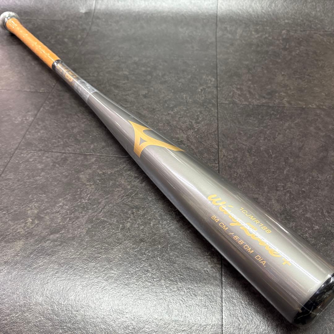 ミズノ　一般軟式用バット　ウイングゾーン＋　84cm／690g／ミドルバランス