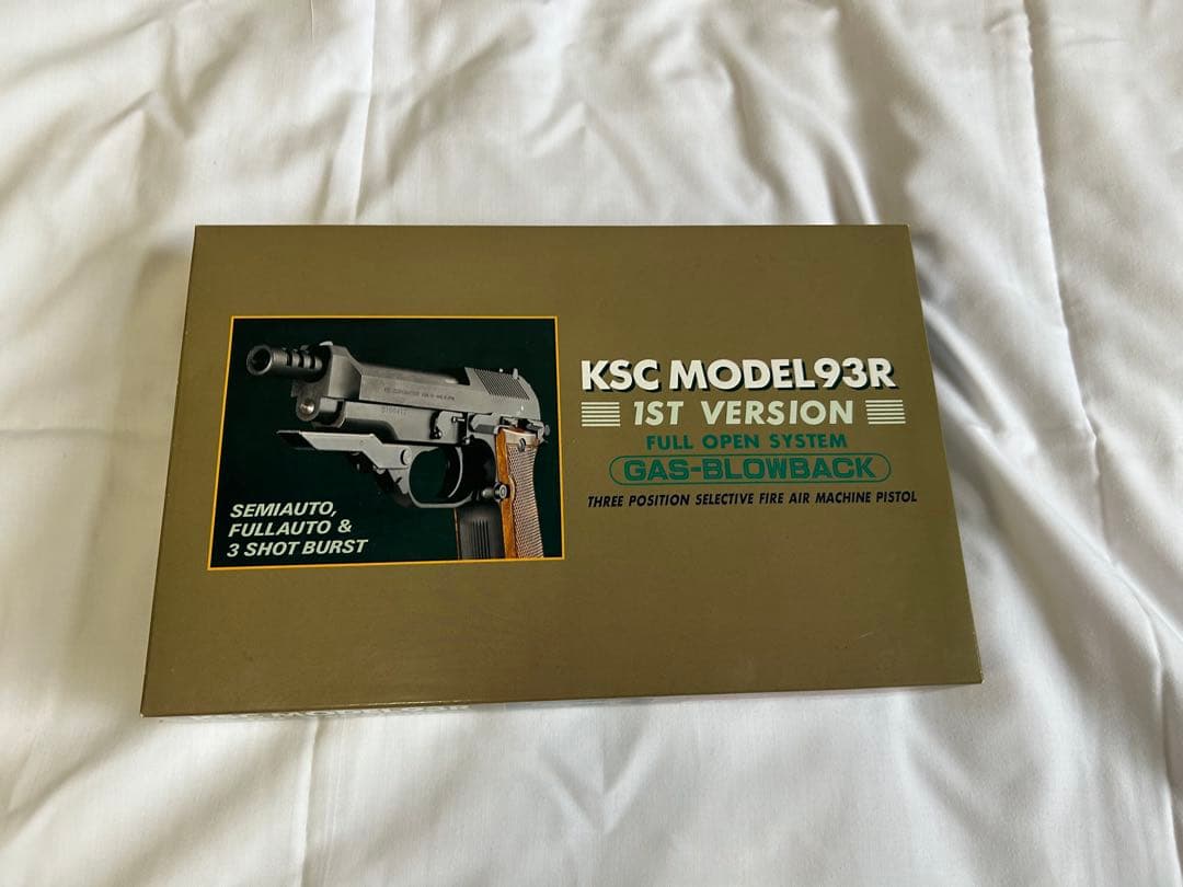 KSC MODEL93R 1ST VERSION ガスブローバック