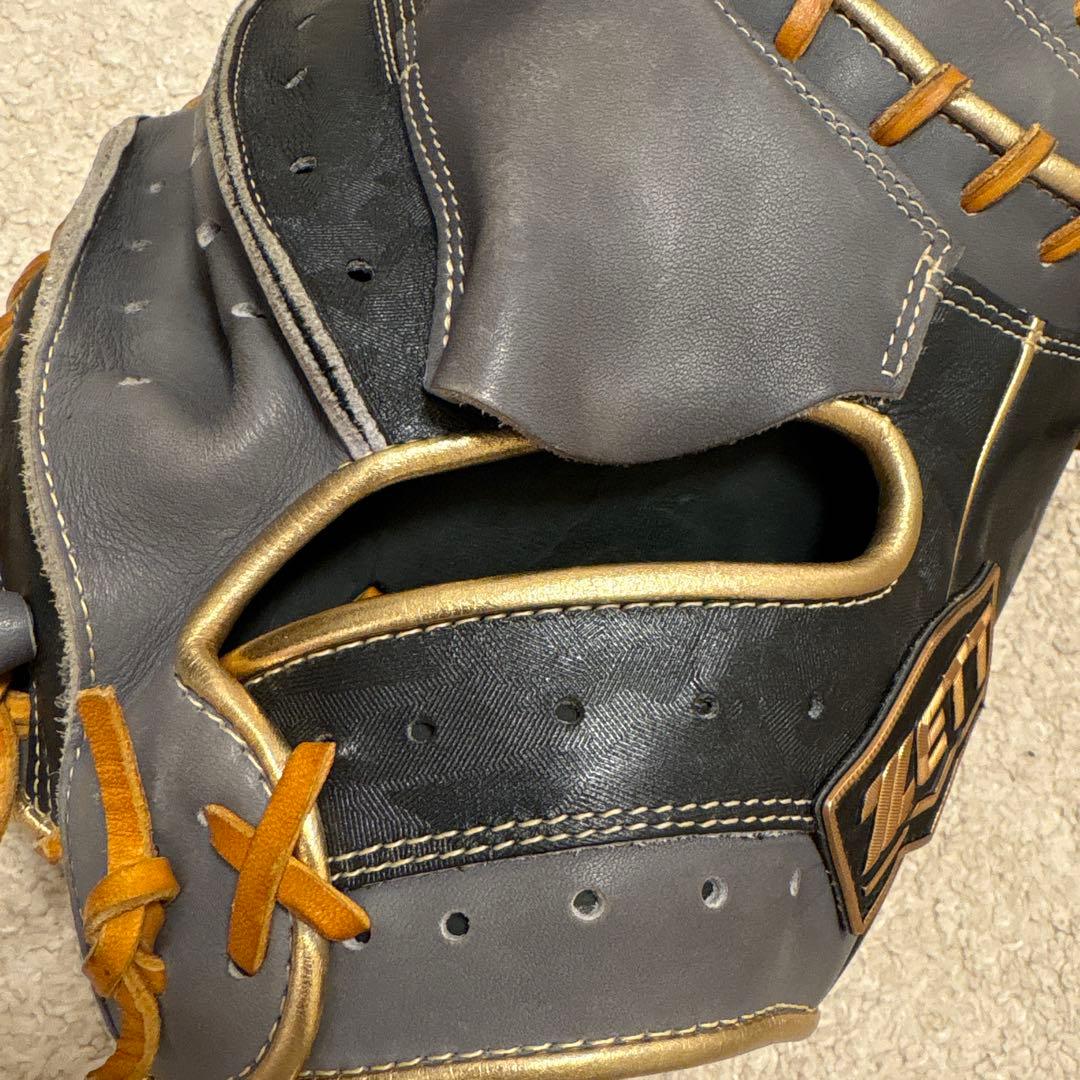 ZETT ネオステイタス　軟式グローブ 右投げ用 キャッチャーミット