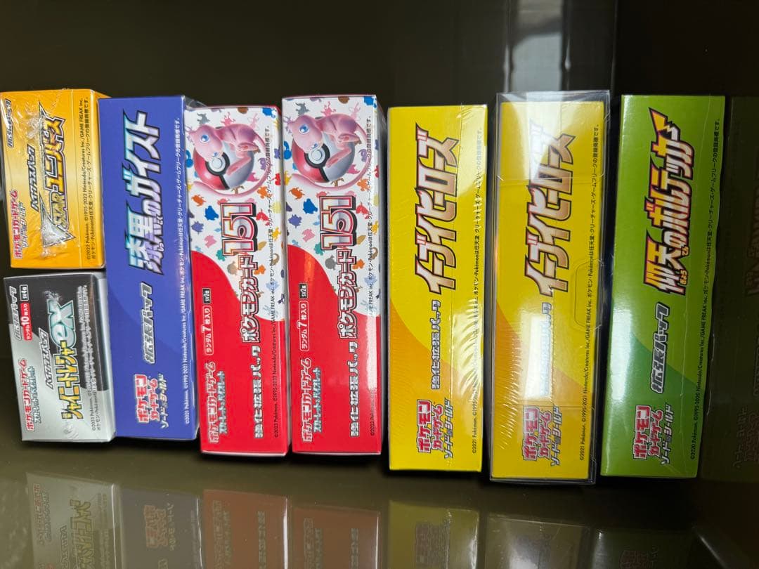 ポケモンカードゲーム 未開封BOX シュリンク付き　セット売り