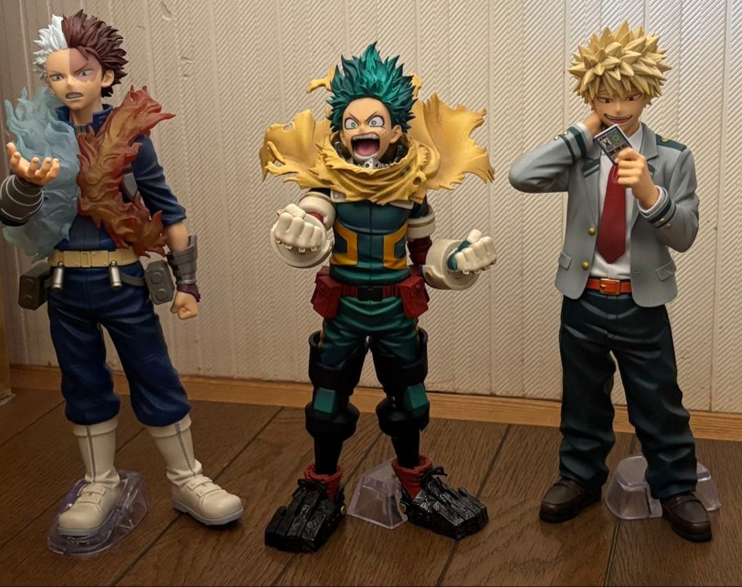 僕のヒーローアカデミア 紡ぐ力 一番くじ A賞 緑谷　B賞　爆豪　C賞　轟