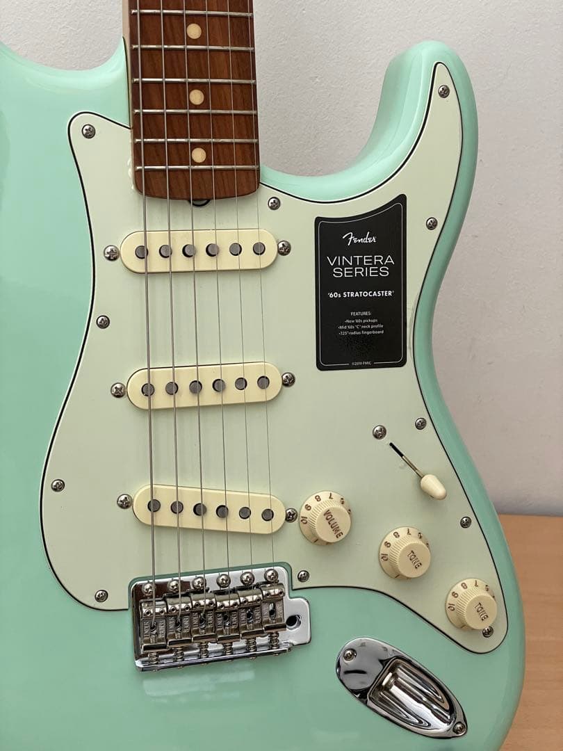 ストラトキャスター サーフグリーン (M.s FACTORY)