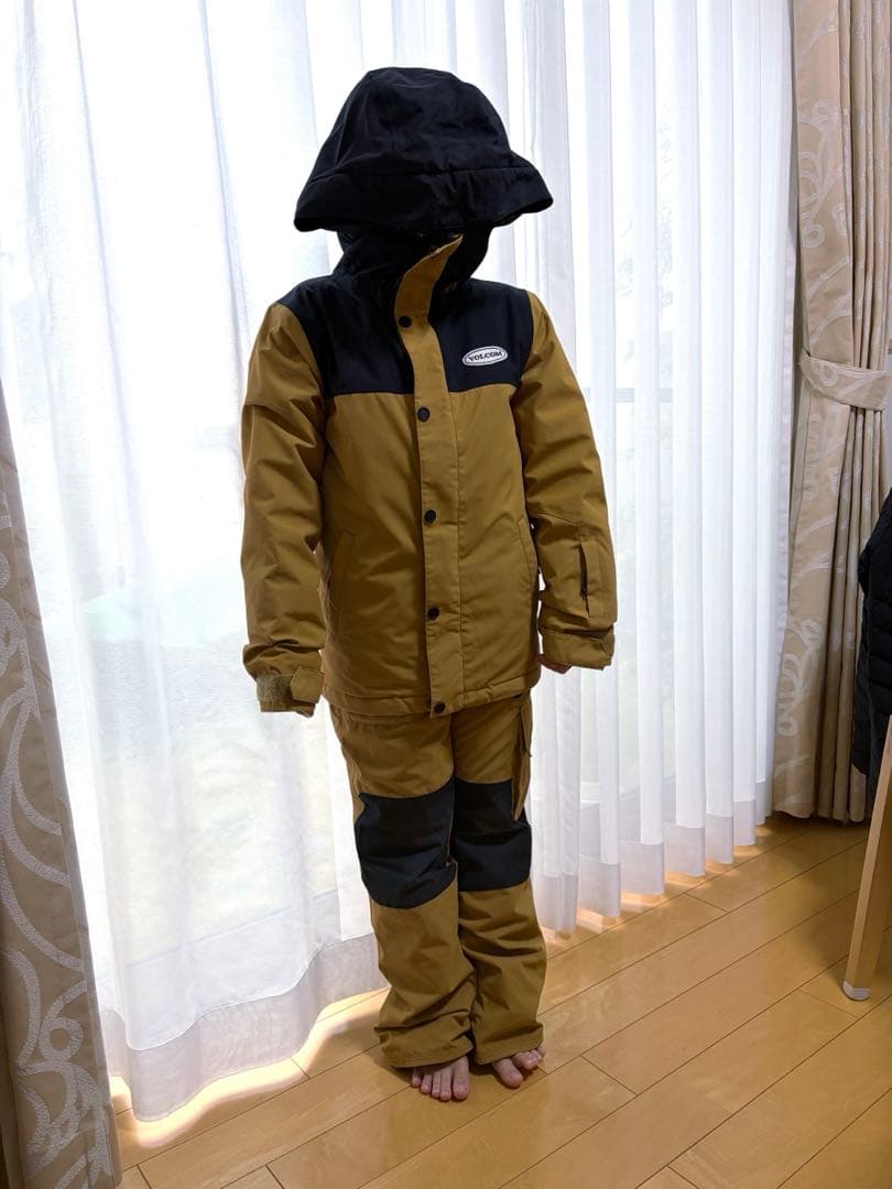 スノーボードウェア キッズ　上下　ボルコム　VOLCOM ビブ