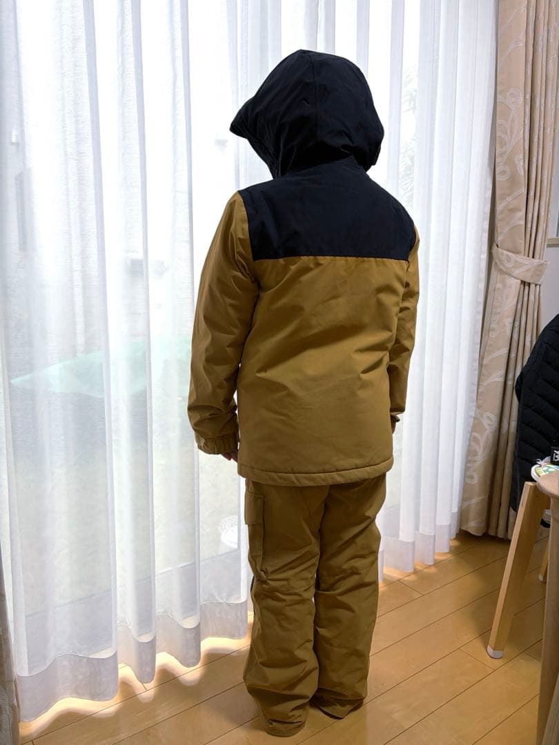 スノーボードウェア キッズ　上下　ボルコム　VOLCOM ビブ