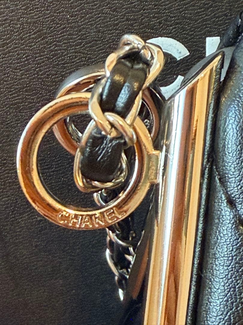 【入手困難・1点限り】キルティング チェーンバッグ ブラック希少ノベルティ 美品