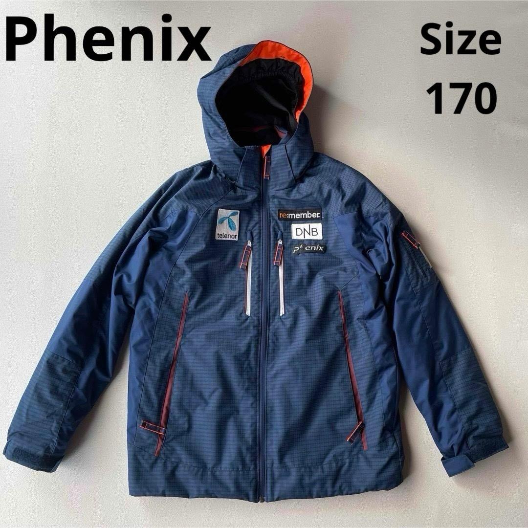 5496【美品】フェニックス ジャケット メンズ スキー ネイビー