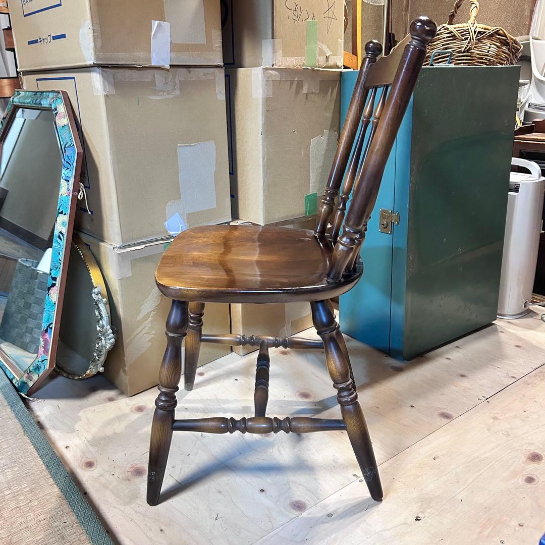 飛騨産業 キツツキマーク ウィンザーチェア 木製 ダイニング