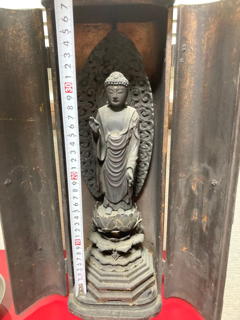 古美術仏像　厨子　美術骨董　アンティーク