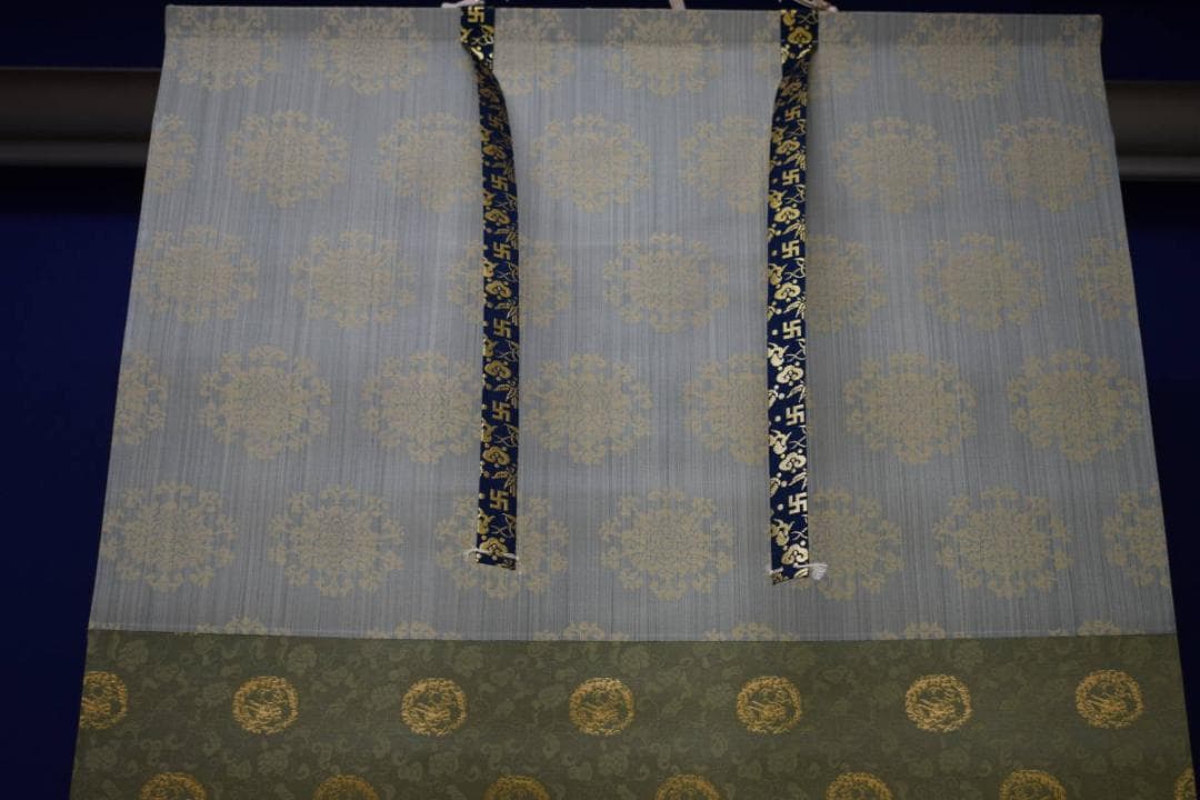 複製/狩野常信/鍾馗図/工芸/布袋屋掛軸HH-955