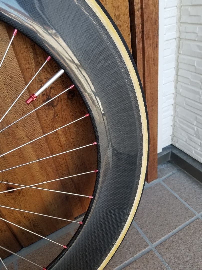 カーボン チューブラー リアホイール TNI 85mm