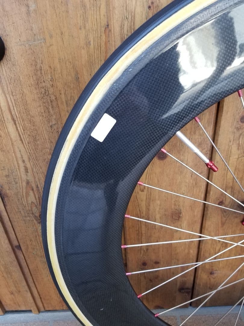カーボン チューブラー リアホイール TNI 85mm
