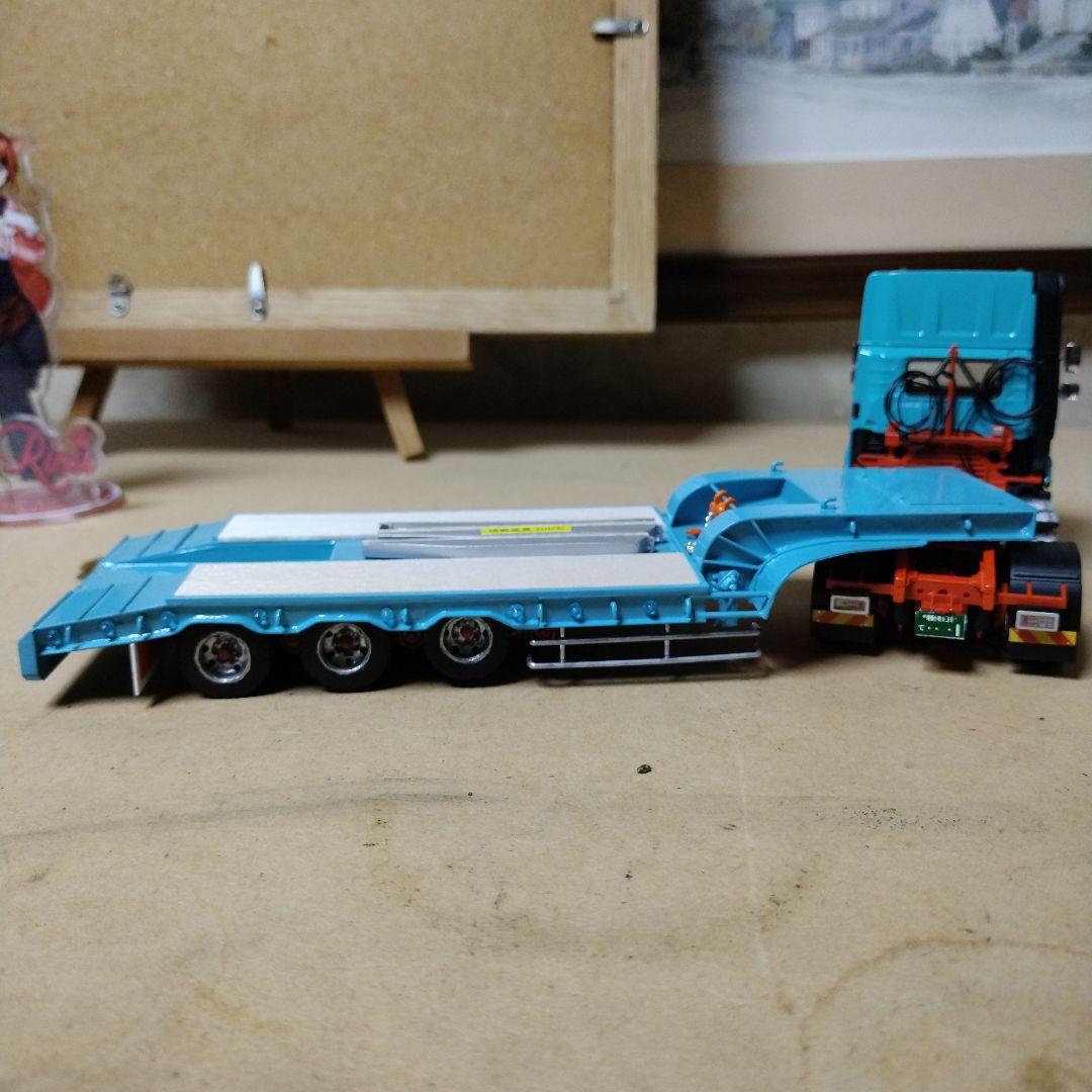 1/50ケンクラフト日野プロフィア4✕2トレーラー特注重機運搬台車