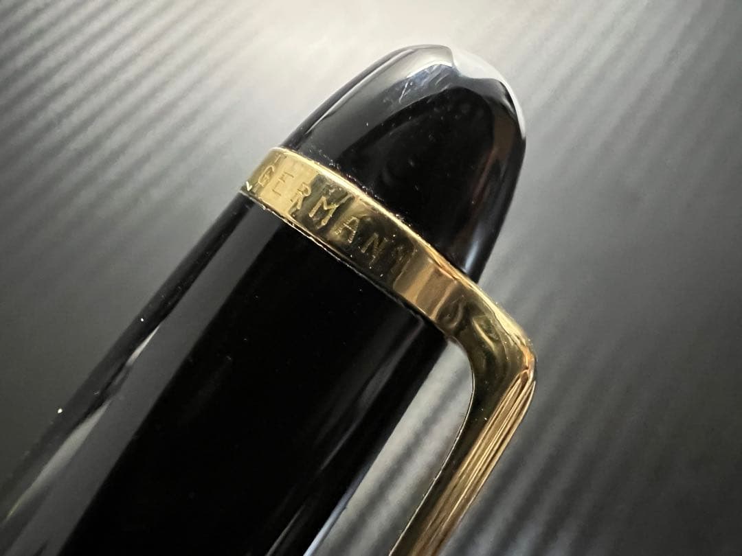 未使用に近い モンブラン 163 ブラック ボールペン